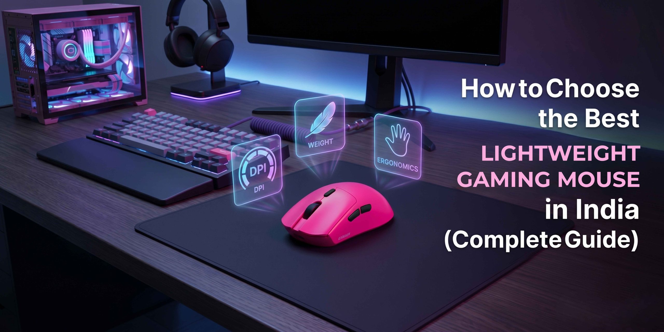 Best Lightweight Gaming Mouse for Speed & Precision in India (2026 Guide)