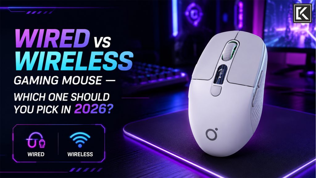 Wired vs Wireless Gaming Mouse — Which One Should You Pick in 2026?