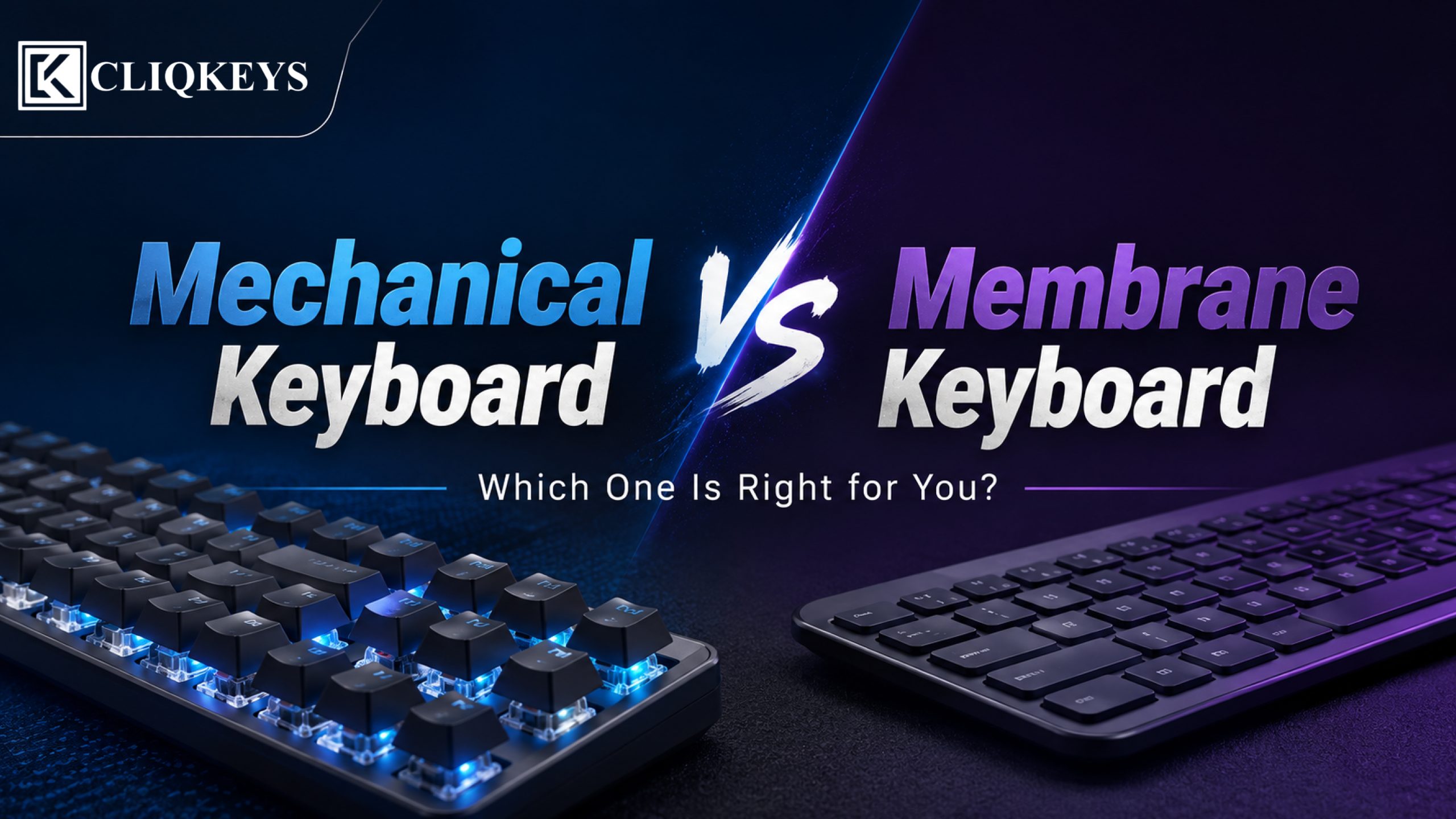 Mechanical Keyboard vs Membrane Keyboard: Which One Is Right for You?